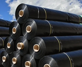 Geomembrane rolls